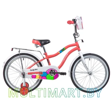Детский велосипед Novatrack 205CANDY.CRL23 (розовый, 2023)